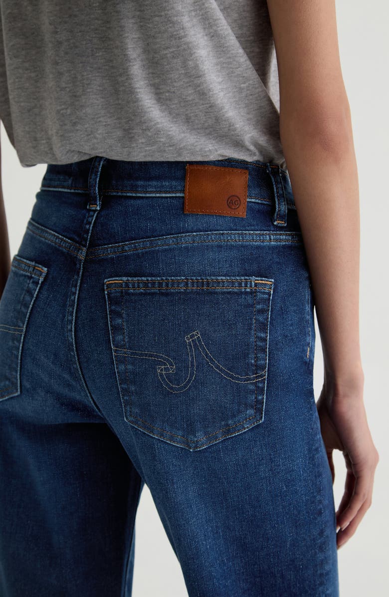 AG Brinley Mid Rise Crop Straight Leg Jeans, Alternate, color, Outspoken