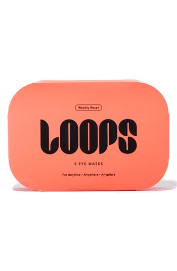 LOOPS LOOPS WEEKLY RESET 5-PACK EYE MASKS