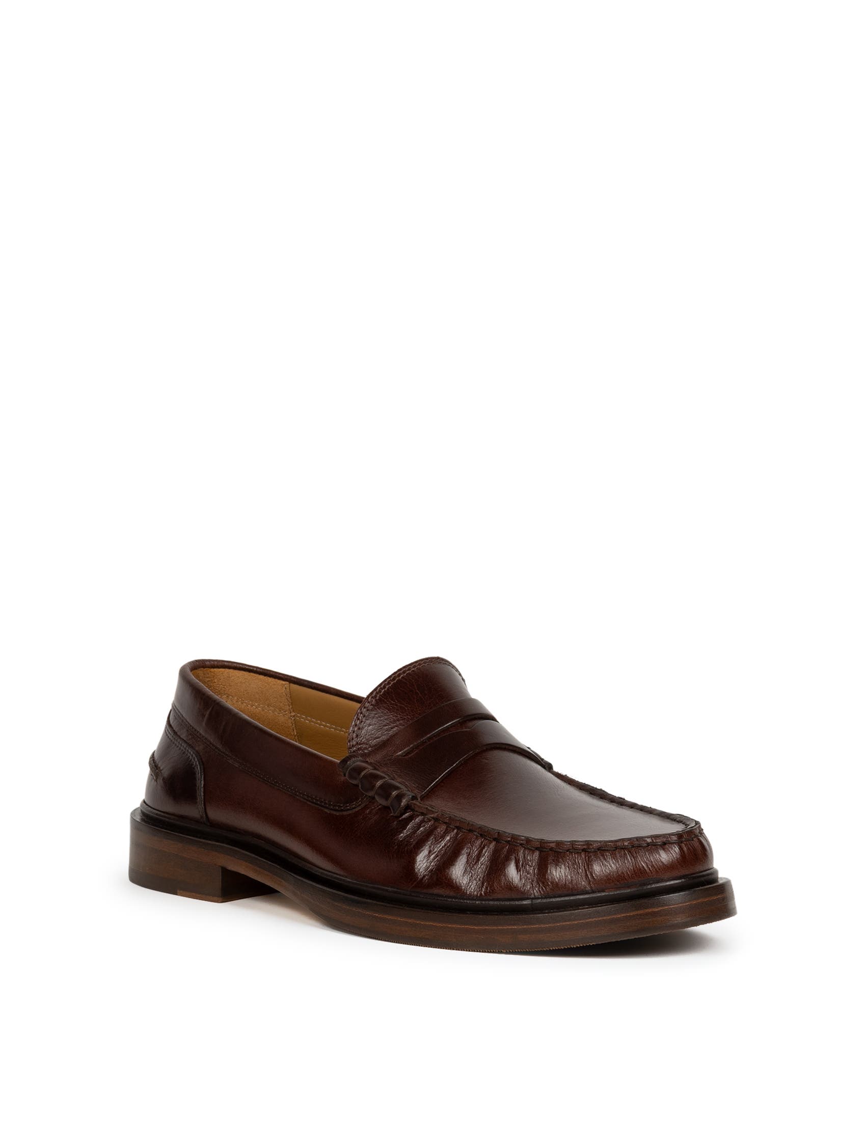 Allen Loafers, Alternate, color, Bison