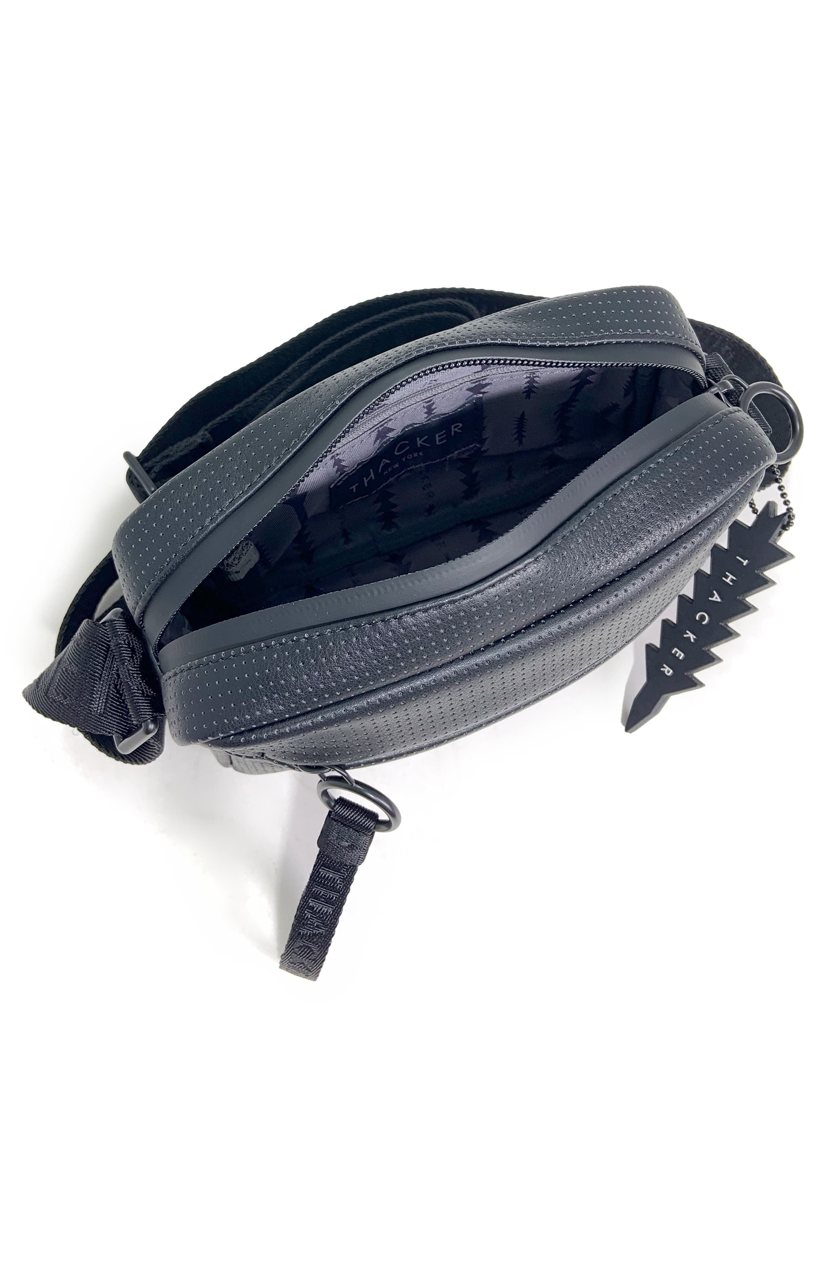 Thacker Ella Camera Crossbody Bag, Alternate, color, Black Perf