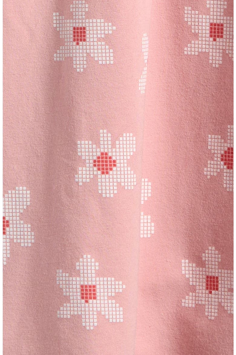 Storage Rack Magnetic Labels MILES THE LABEL Kids' Pixel Daisies Stretch Organic Cotton Dress (Women ...