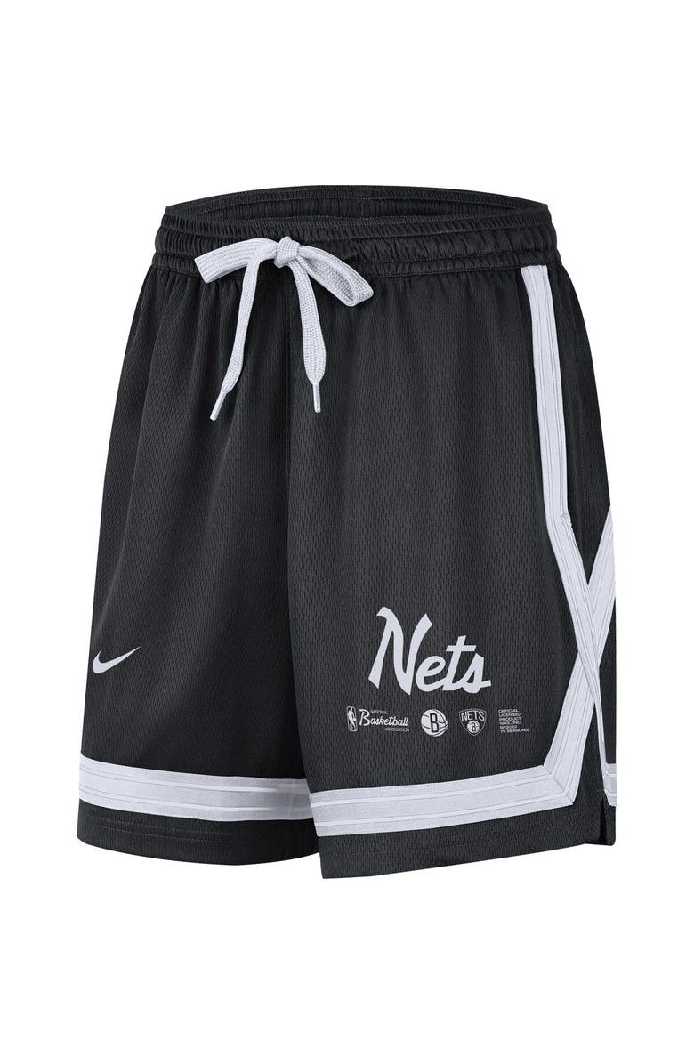 Nike Women's Nike Black Brooklyn Nets Crossover Performance Shorts, Alternate, color, Black