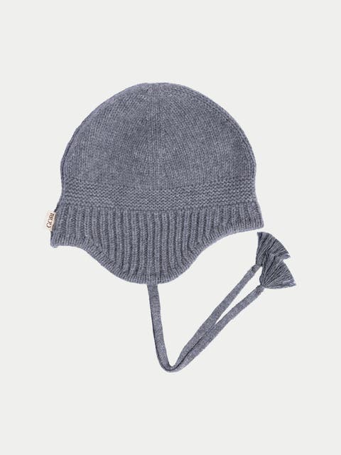 Ultimate Warmth Knit Tie Hat