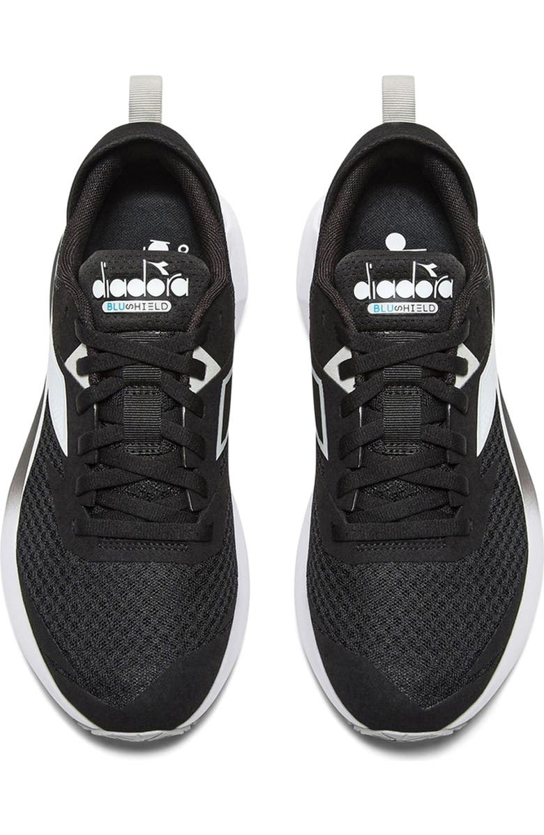 Diadora Mythos Vigore 3 Running Shoe, Alternate, color, Black/White