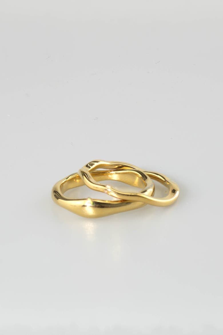 Luz Double Ring Set, Main, color, Gold