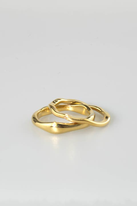 Luz Double Ring Set