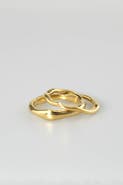 Meideya Luz Double Ring Set