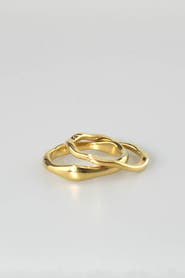 Meideya Luz Double Ring Set