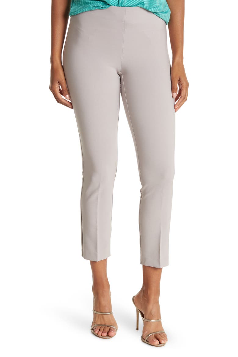 Pull-On Straight Leg Pants, Main, color, DOVE