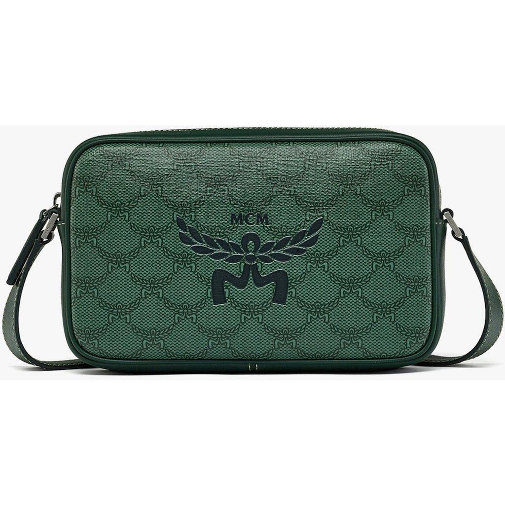 Mcm Himmel Crossbody In Forest Green