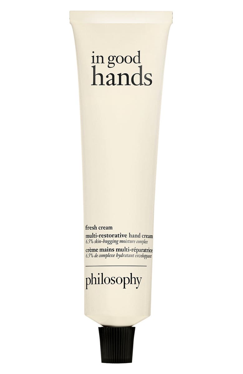 philosophy in good hands fresh cream multi-restorative hand cream, Main, color, 