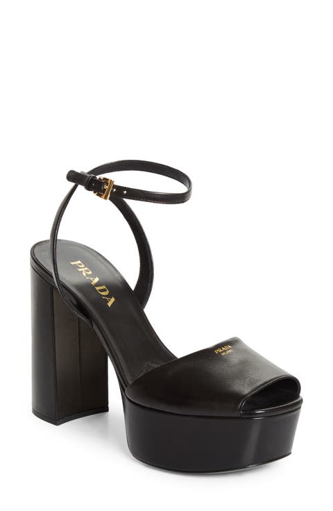 Peep Toe Platform Sandal (Women)