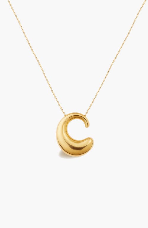 Yoj Astra Liquid Necklace In Gold