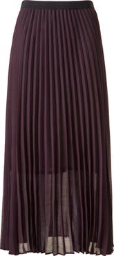 Akris punto Pleated A-Line Midi Skirt