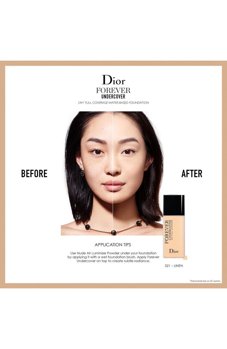 DIOR skin Forever Undercover 24-Hour Full Coverage Liquid Foundation, Alternate, color,