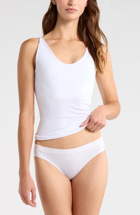 Seamless Shelf Bra Layering Tank