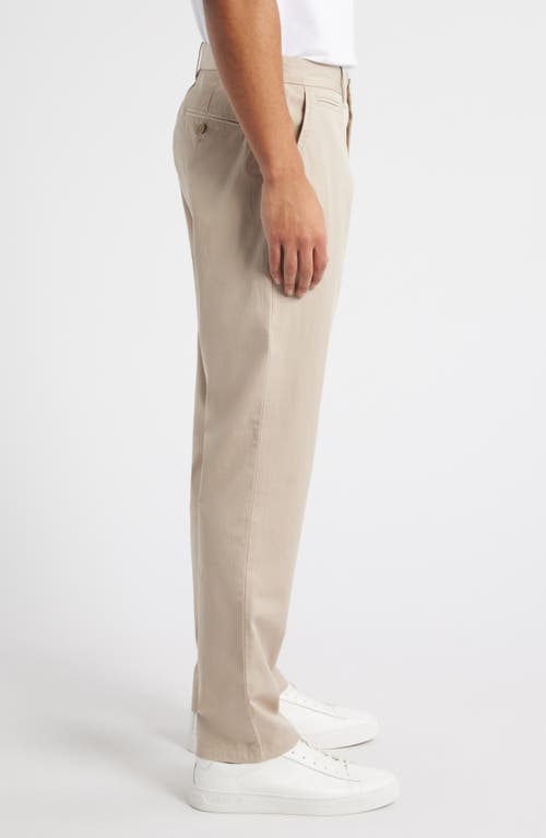 Nordstrom Slim Cotton Stretch Twill Chinos In Tan Cobblestone