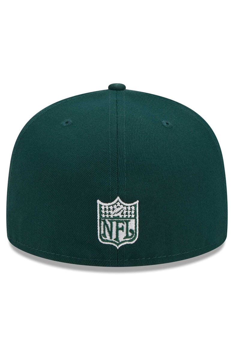 New Era Men's New Era Green Seattle Seahawks Throwback Main 59FIFTY Fitted Hat, Alternate, color,