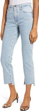 AG The Isabelle High Waist Step Hem Ankle Jeans
