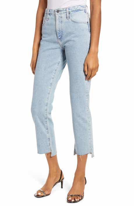 AG The Isabelle High Waist Step Hem Ankle Jeans