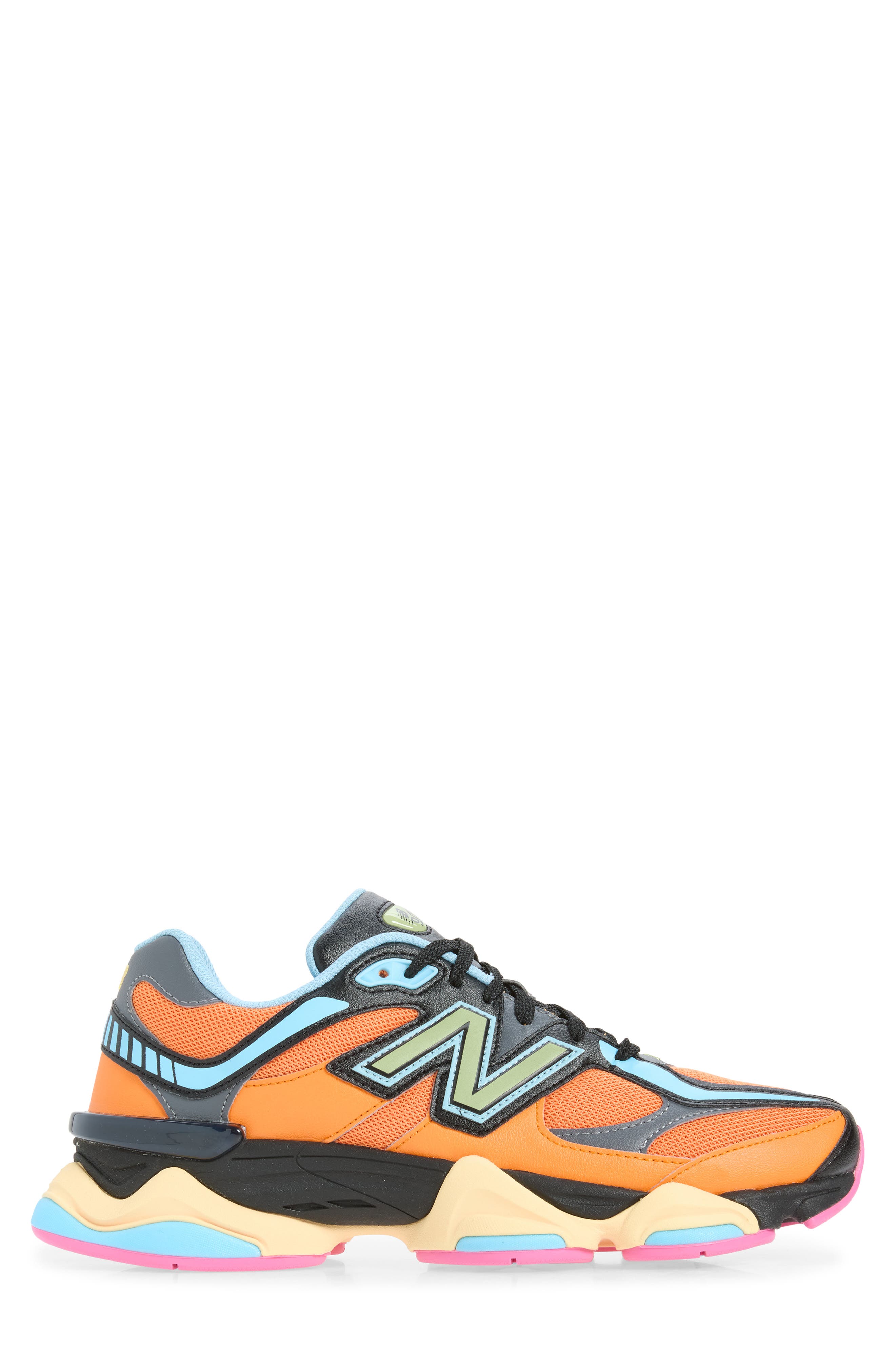 Gender Inclusive 9060 Sneaker, Alternate, color, SUN GLOW/ BLACK