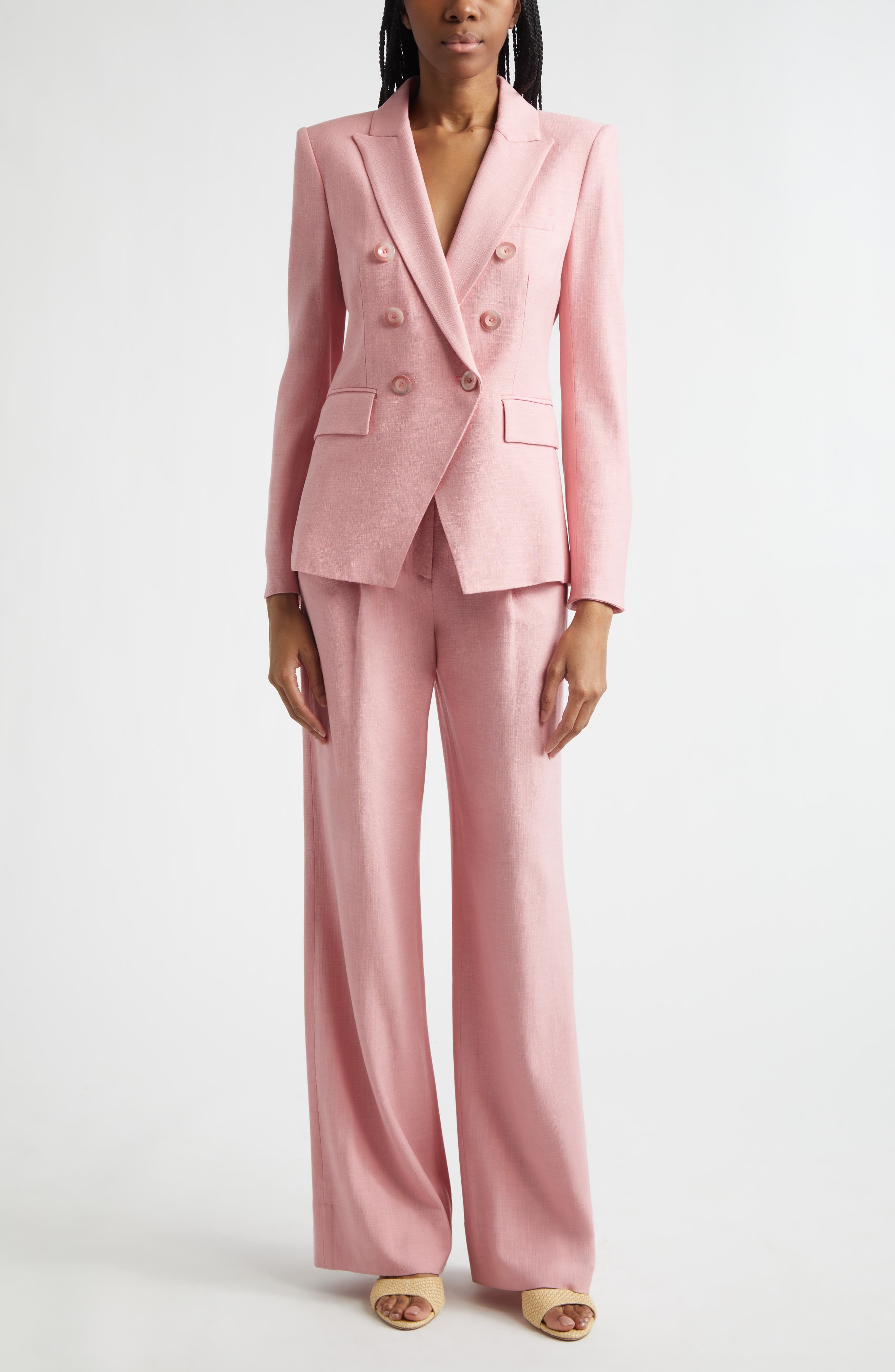 Veronica Beard Marbeau High Waist Wide Leg Pants — фото 8