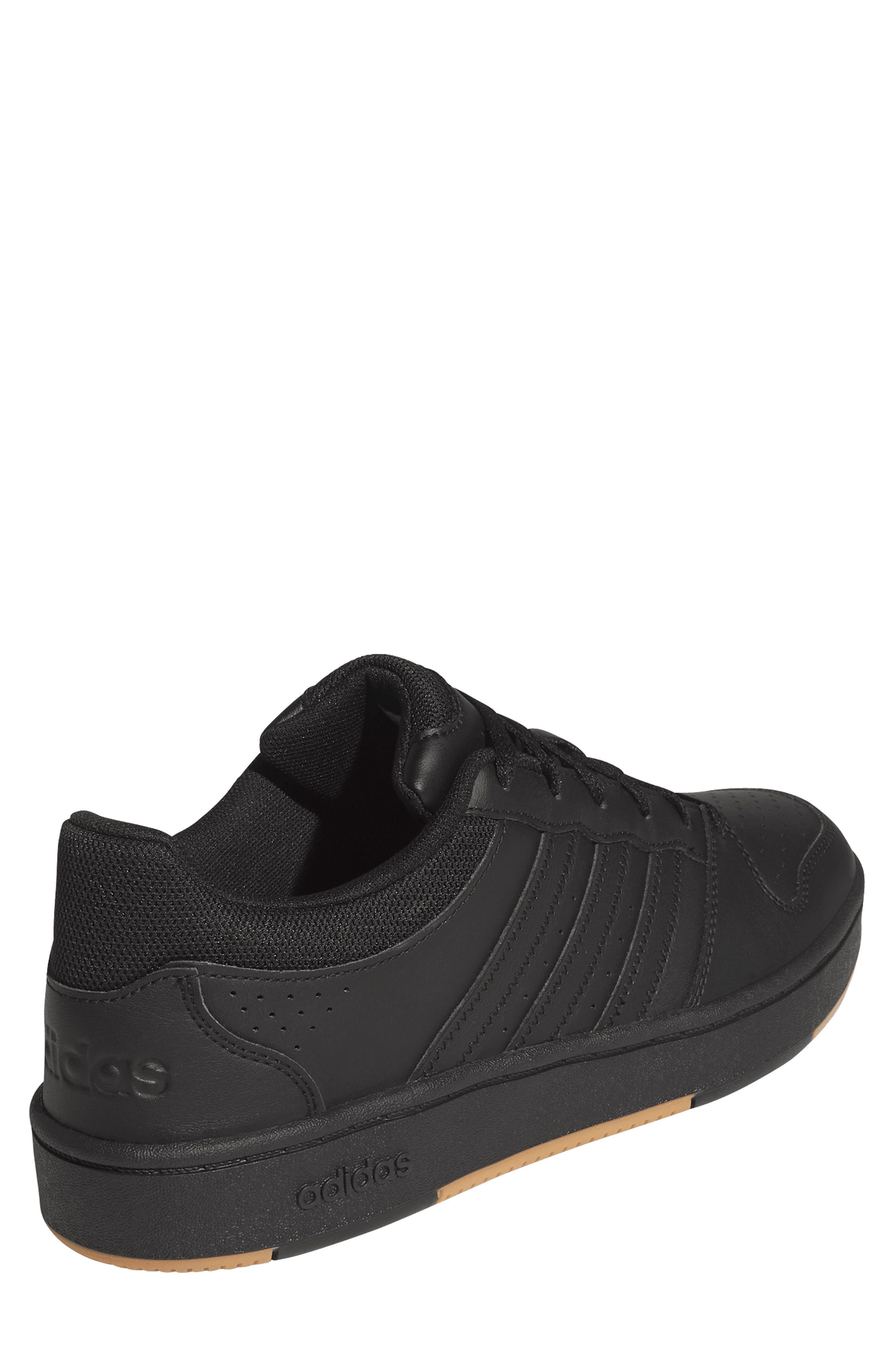 Hoops Classic Sneaker, Alternate, color, CORE BLACK/ CORE BLACK/ GUM 2