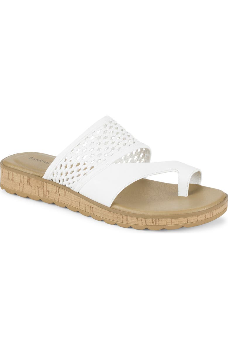 BARETRAPS Gibby Slide Sandal, Main, color, White