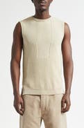 Rick Owens Virgin Wool Rib Sweater Tank