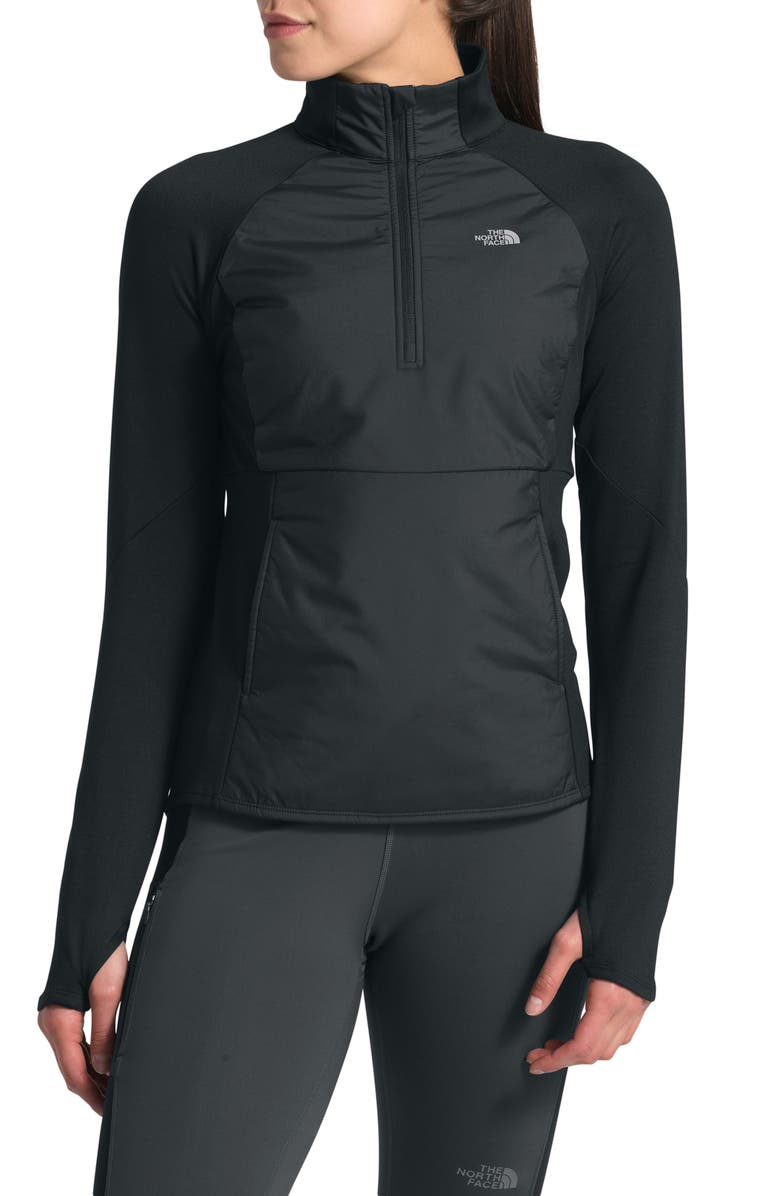 The North Face Winter Warm Insulated Hybrid Pullover, Main, color,