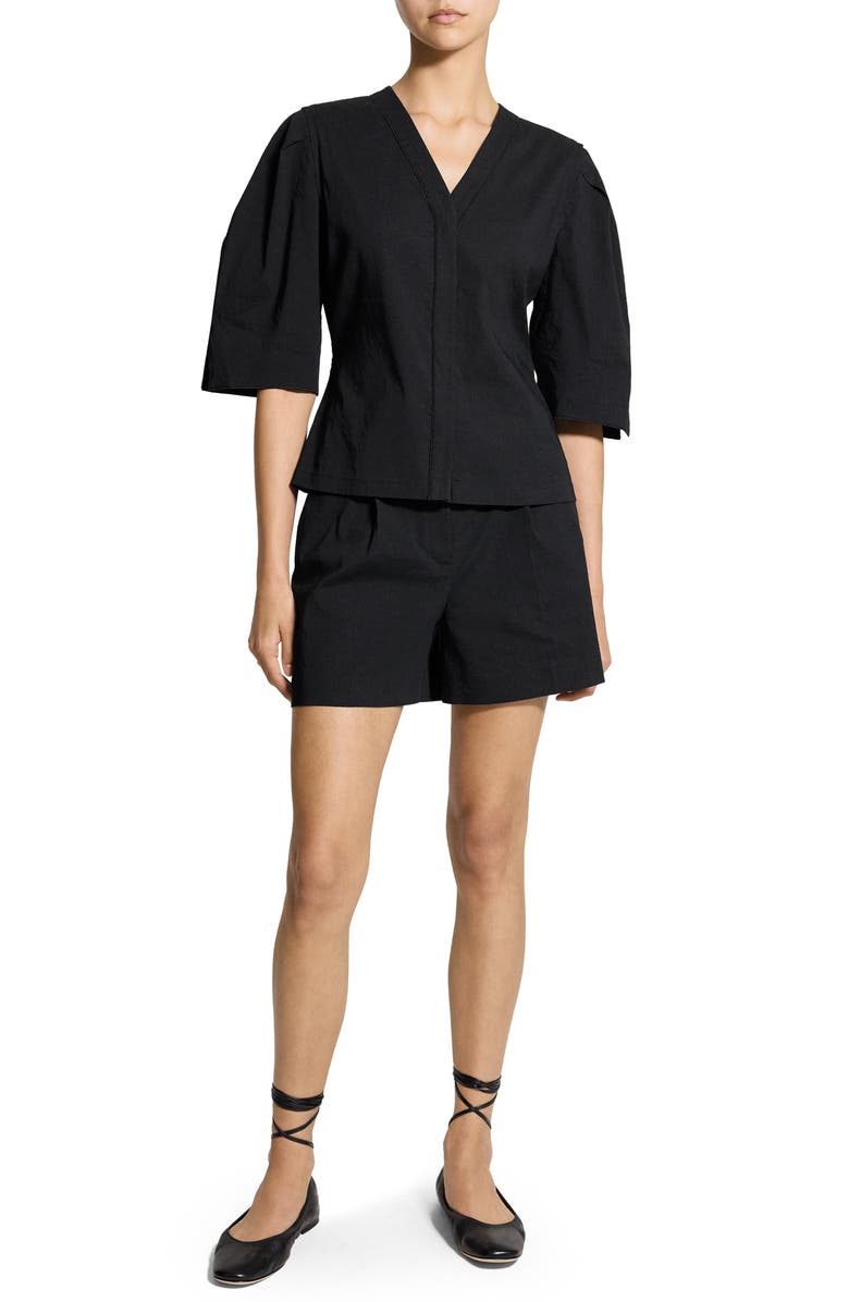 Theory Linen Blend Top, Alternate, color, 