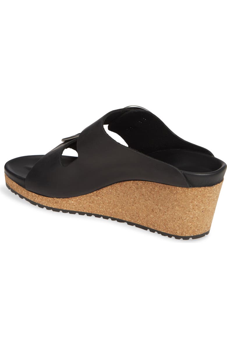 Birkenstock Nora Big Buckle Wedge Slide Sandal, Alternate, color,