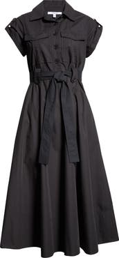 Derek Lam 10 Crosby Kayla Belted Shirtdress