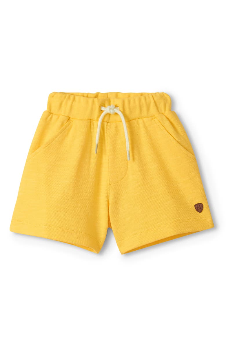 Hatley Kids' Pull-On Drawstring Shorts, Main, color, Yellow
