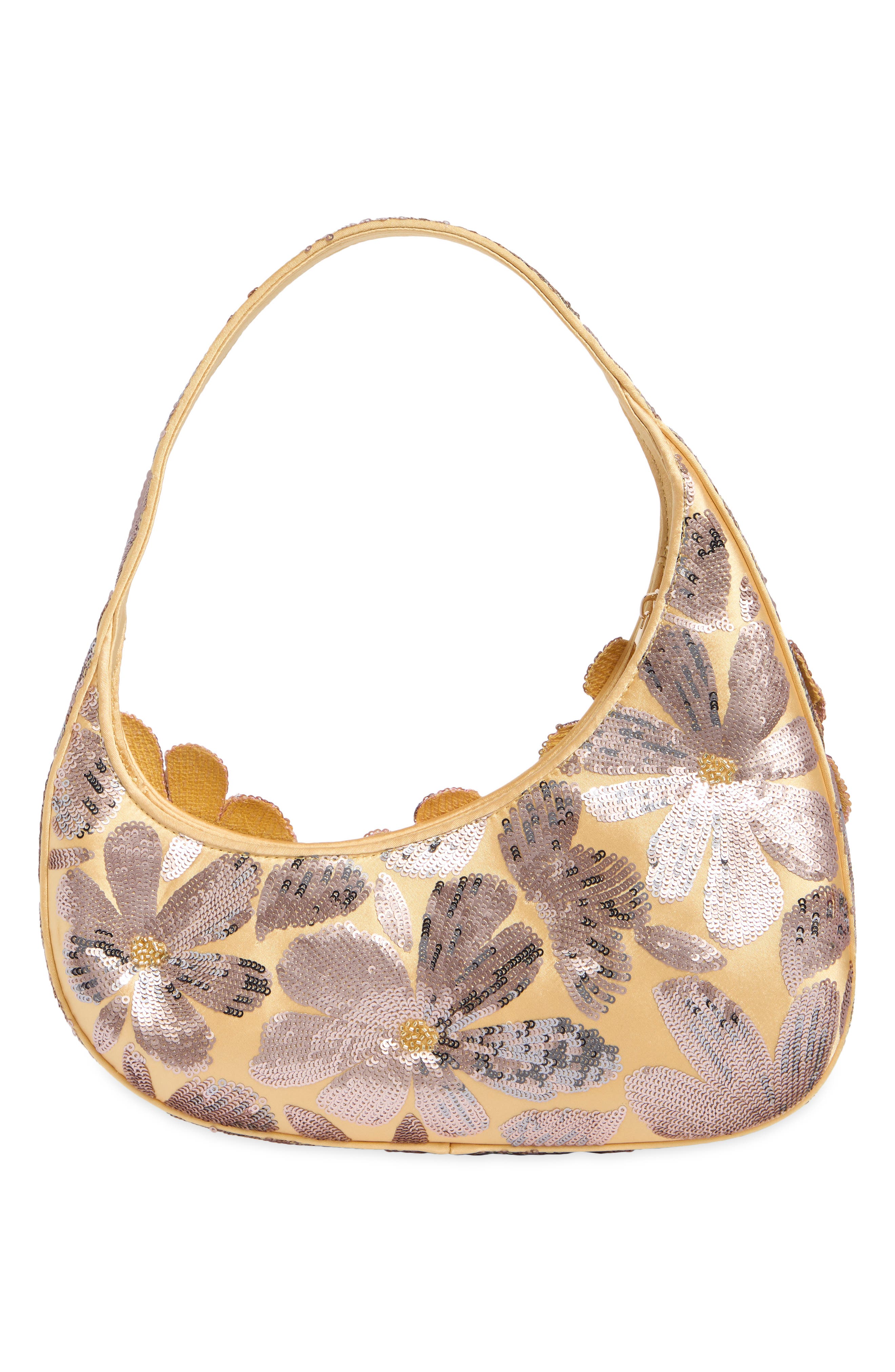 Harlee Sequin Shoulder Bag, Alternate, color, PINK