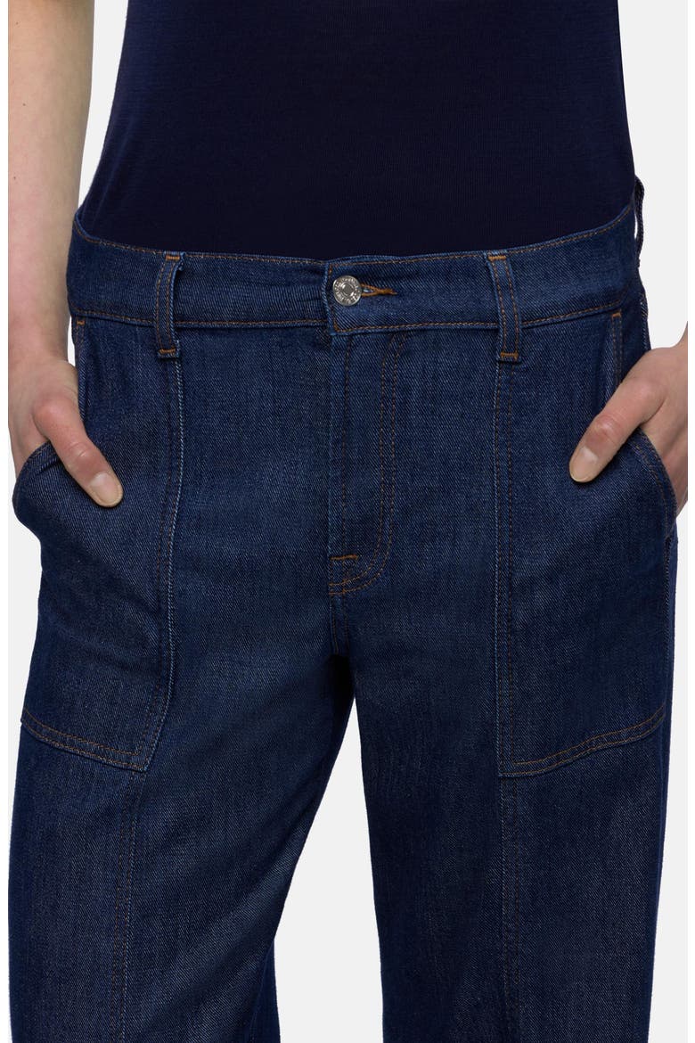 Utility Lotta Wide Leg Jeans, Alternate, color, HALONA