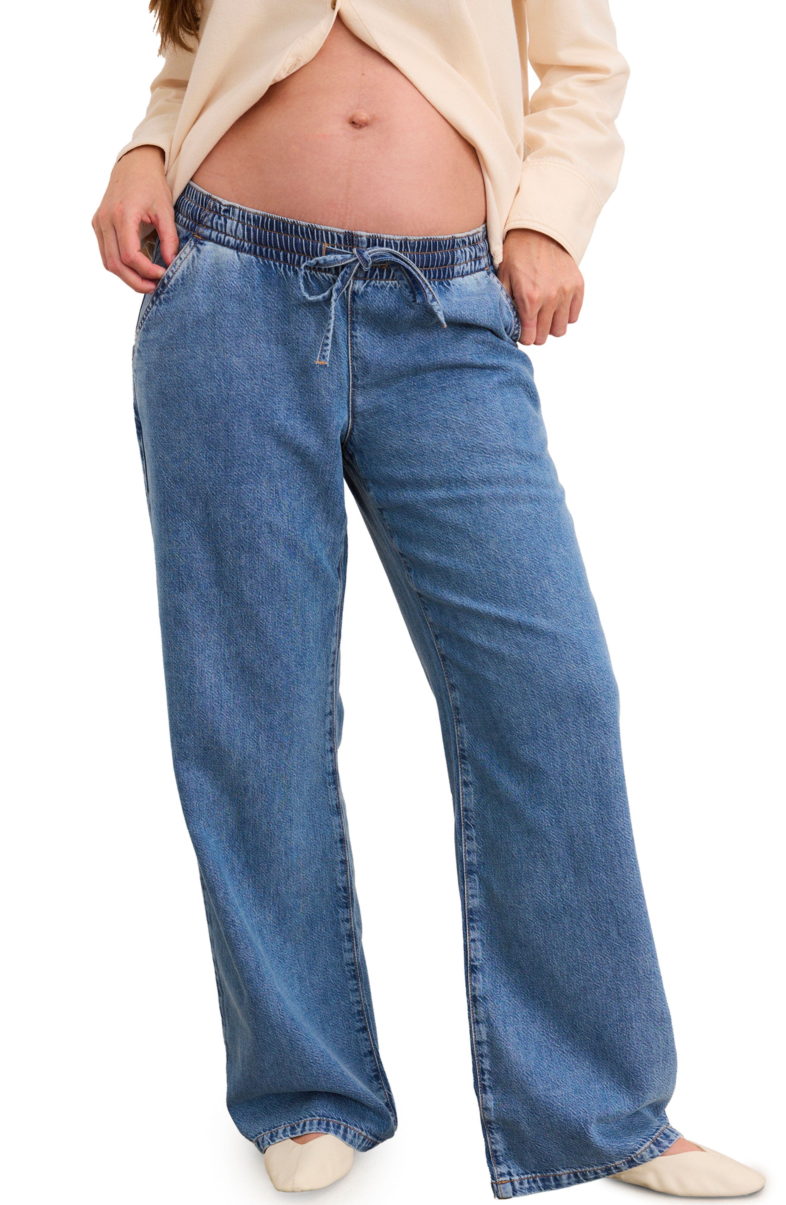 The Drapey Denim Wide Leg Pant - image 3