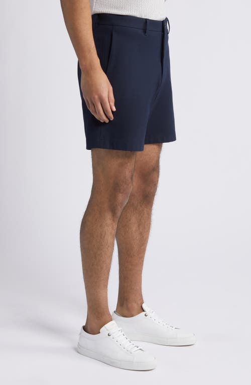 Theory Zaine Bistretch 7 Shorts In Baltic