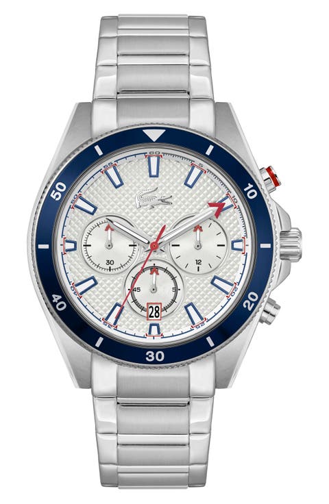 Mainsail Chronograph Bracelet Watch, 43mm