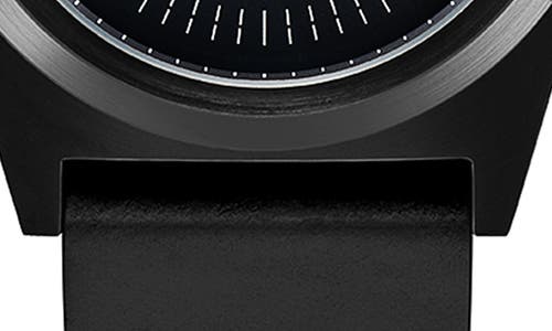 Unimatic Modello Due Automatic Leather Strap Field Watch, 36mm X 39mm In Black