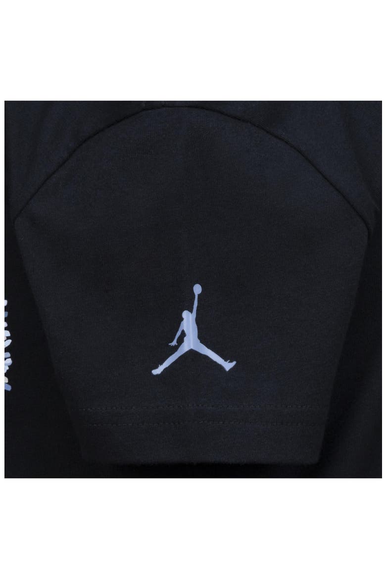 Kids' Jumpman Poolside Graphic T-Shirt, Alternate, color, BLACK