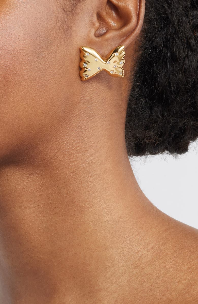 FRASIER STERLING Bowtie Pasta Earrings, Alternate, color, 