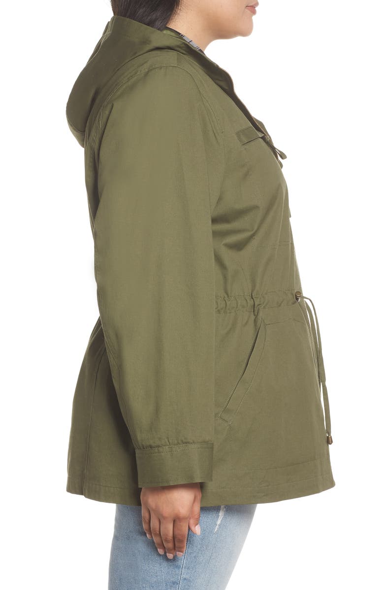 Halogen<sup>®</sup> Zip Front Field Jacket, Alternate, color, 