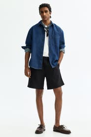 H&M Relaxed Fit Linen Shorts