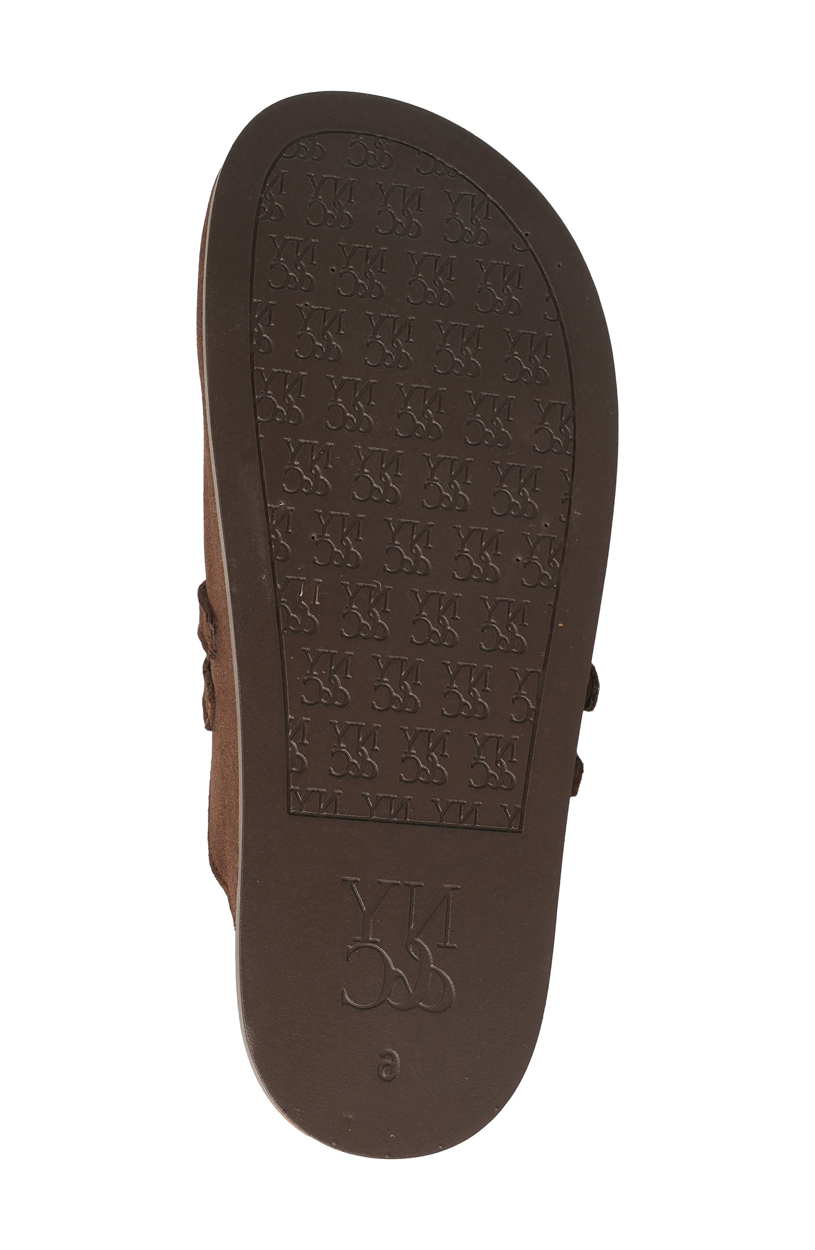 NEW YORK AND COMPANY Dulcy Double Buckl Clog, Alternate, color, Chocolate