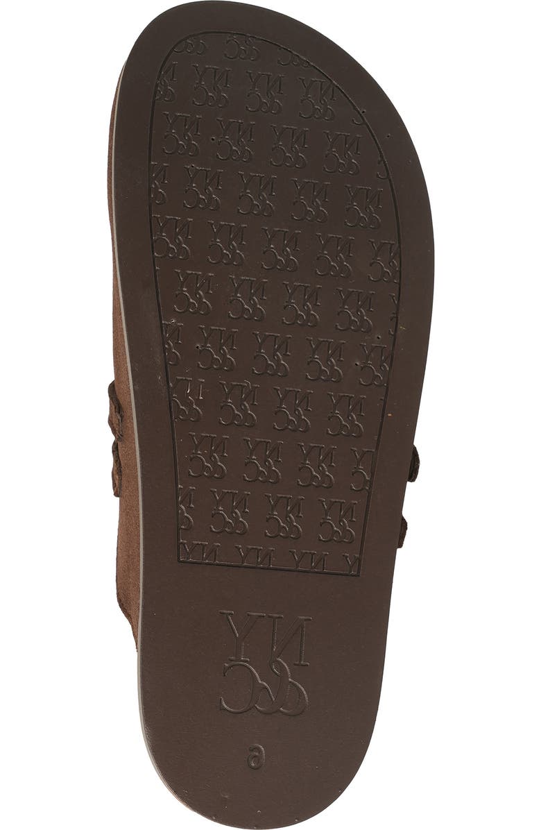 NEW YORK AND COMPANY Dulcy Double Buckl Clog, Alternate, color, Chocolate