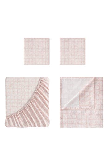 Tahari Washington Queen Sheet Set In Pink