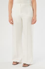 Marina Rinaldi Canapa Linen Wide Leg Pants