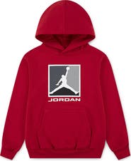 Jordan Kids' MJ Essentials Fleece Graphic Hoodie