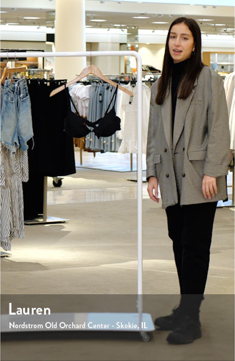 Saltwater Solids Seville Underwire Bikini Top, sales video thumbnail